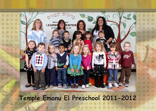 Pre-school class photo